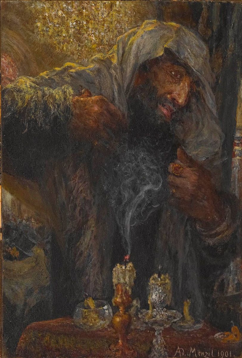 Fim do festival de reconciliação de Adolph Menzel