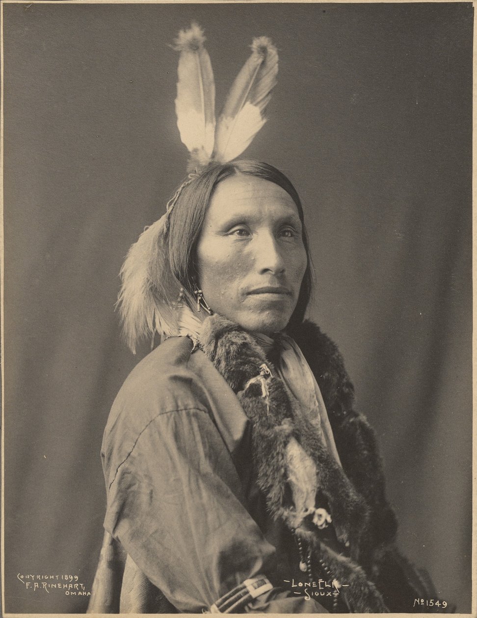 Alce Solitário, Sioux de Adolph F. Muhr