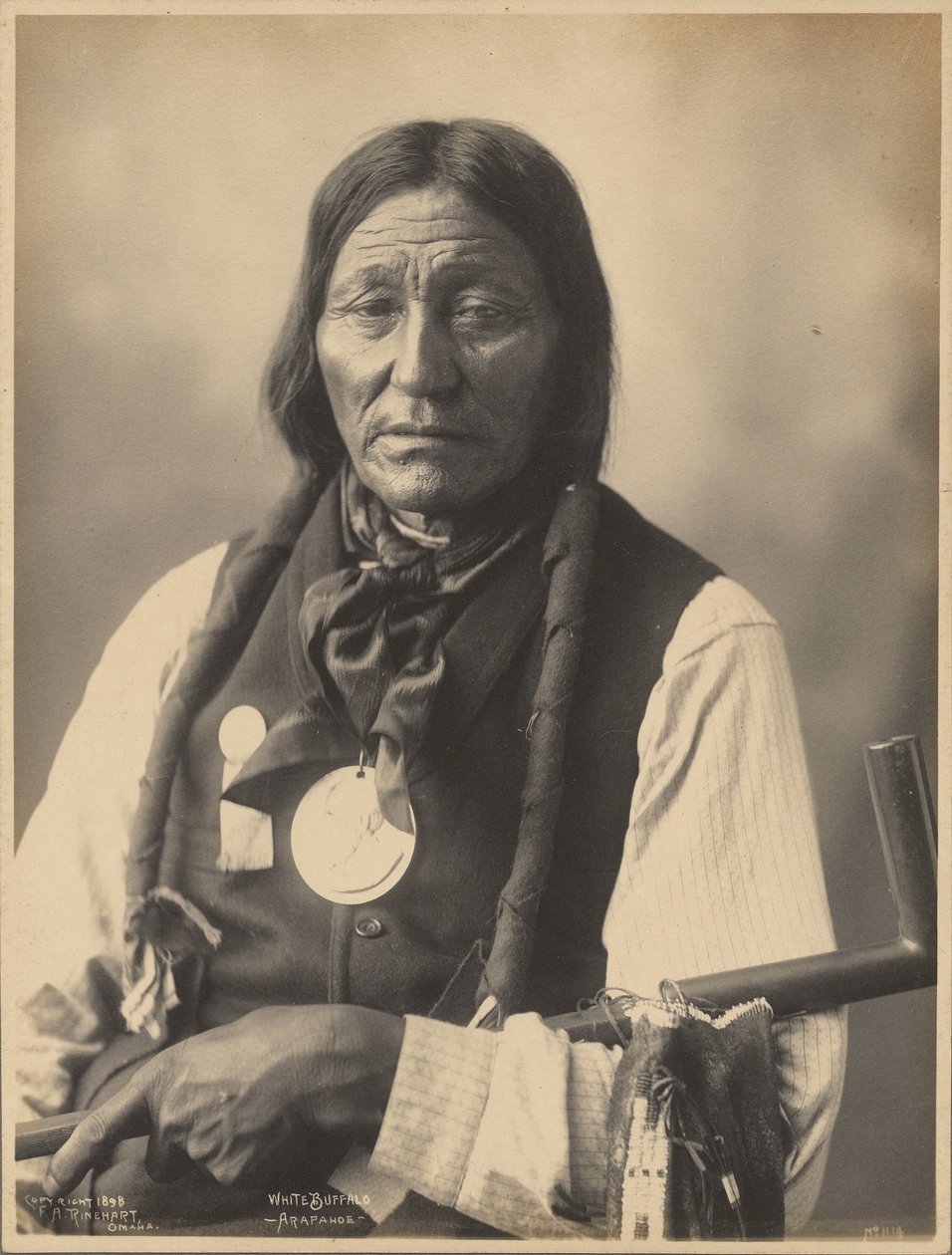 [Búfalo Branco, do povo Arapaho] de Adolph F. Muhr