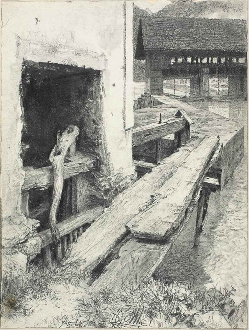 Eclusa de Adolph Menzel
