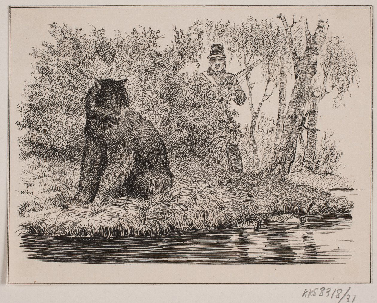 O urso de Johan Adolph Kittendorff