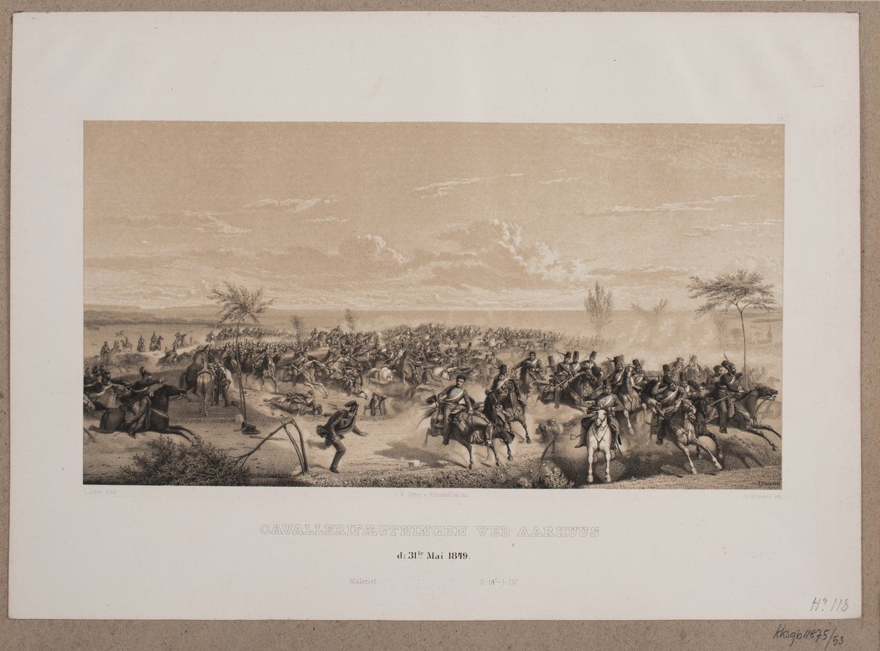 Cavalaria em Aarhus de Johan Adolph Kittendorff