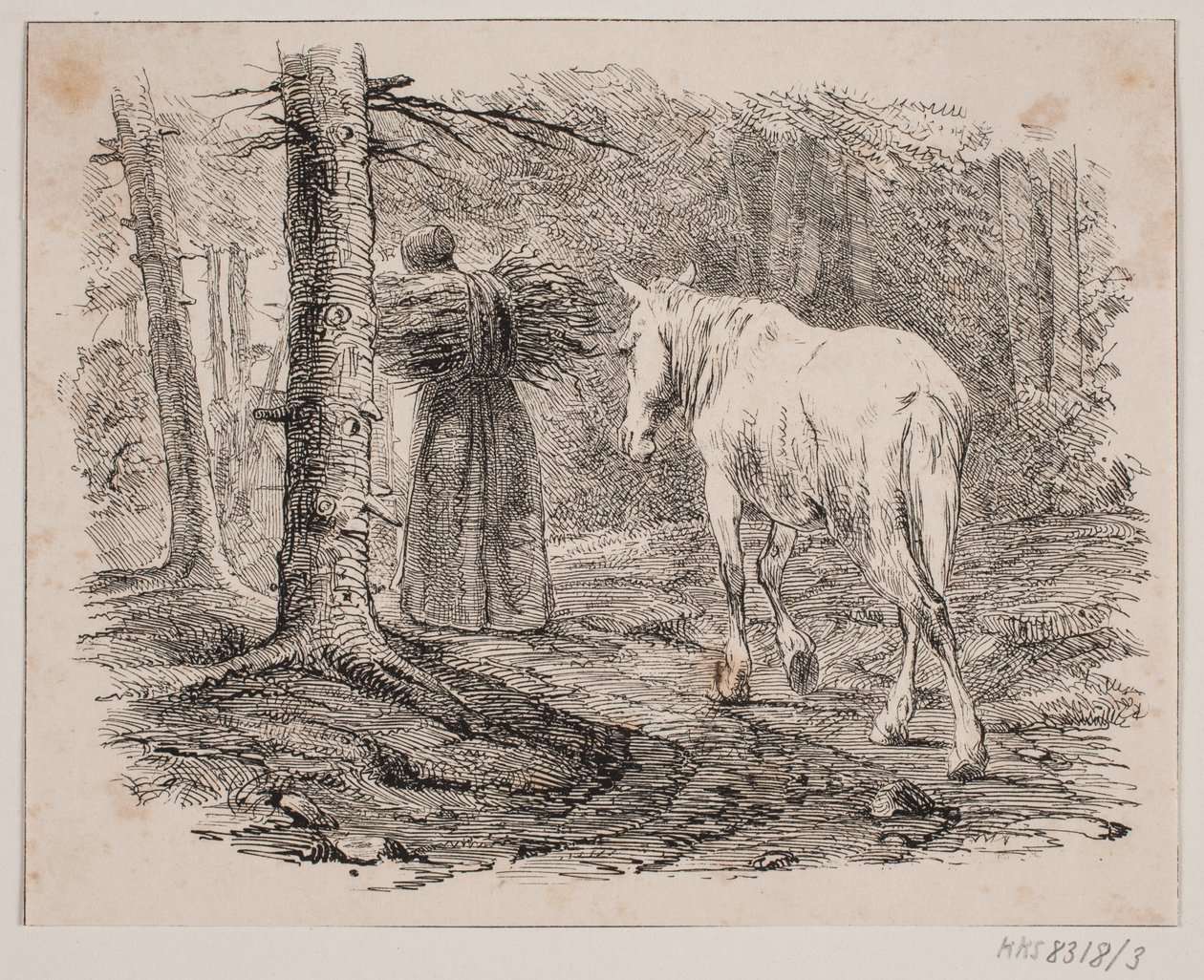 A esposa e o cavalo de Johan Adolph Kittendorff