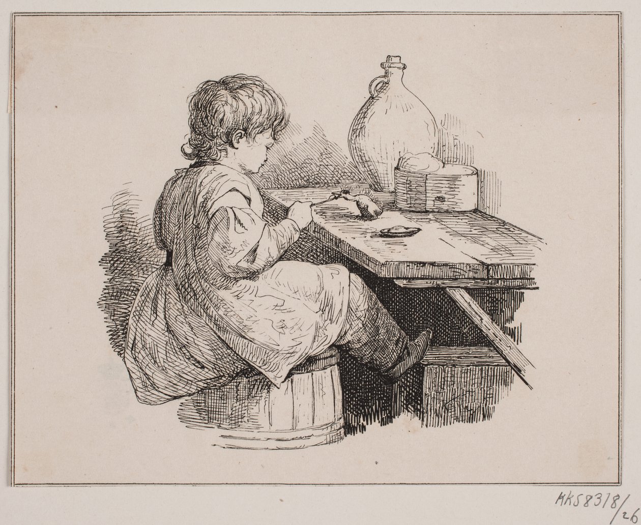 O filhote de pardal de Johan Adolph Kittendorff
