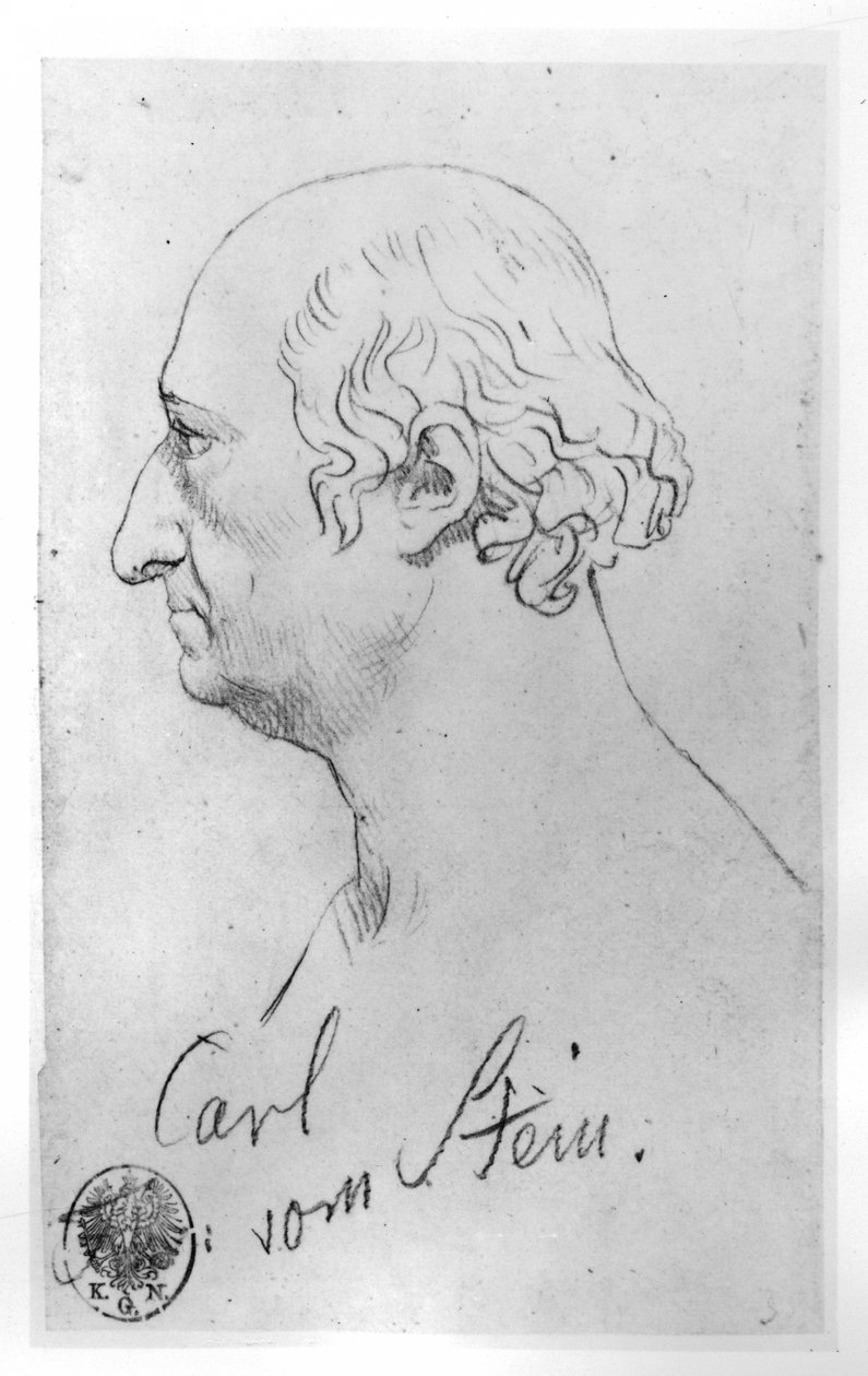Carl vom Stein de Adolph Menzel