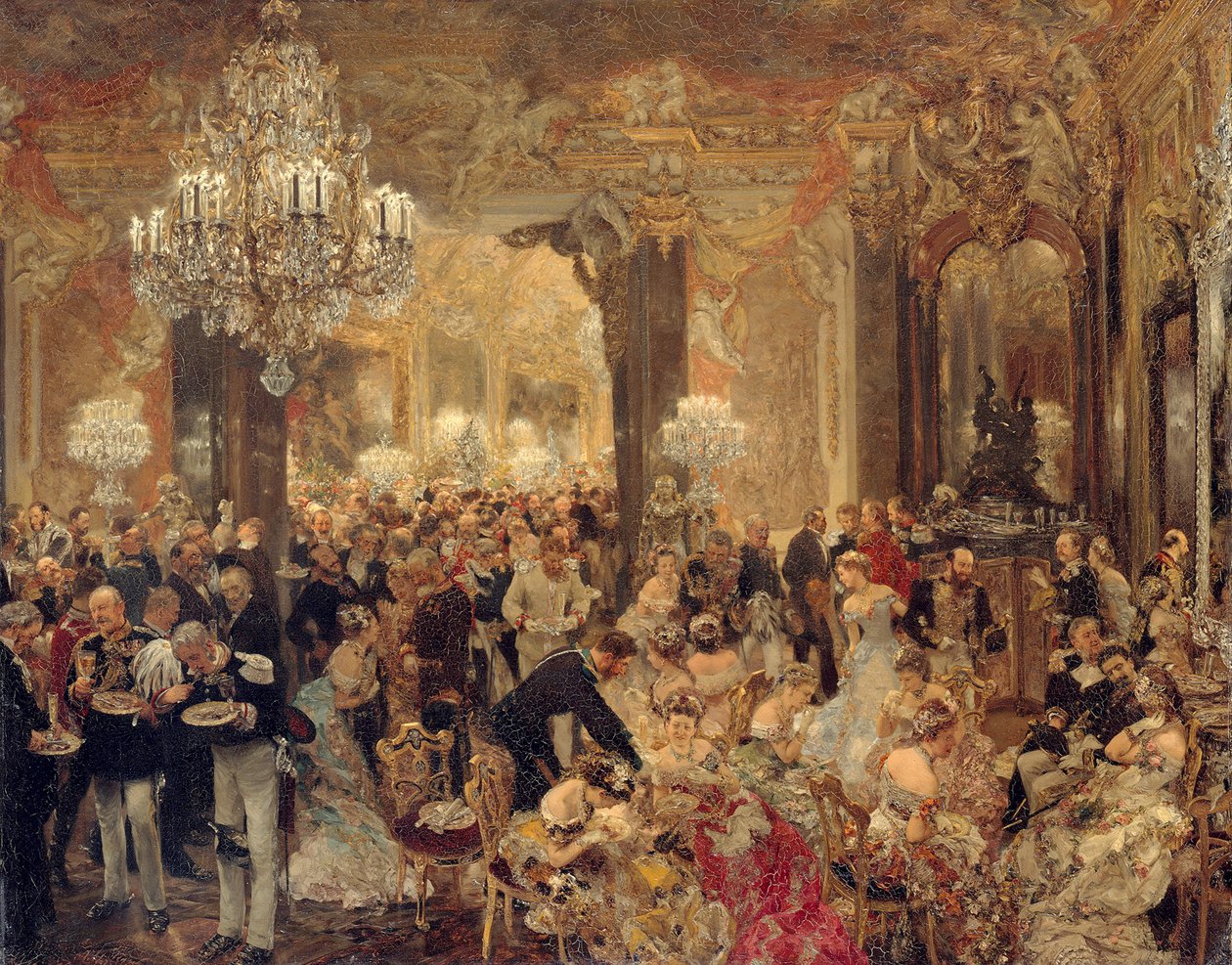 O Ballsouper de Adolph Menzel