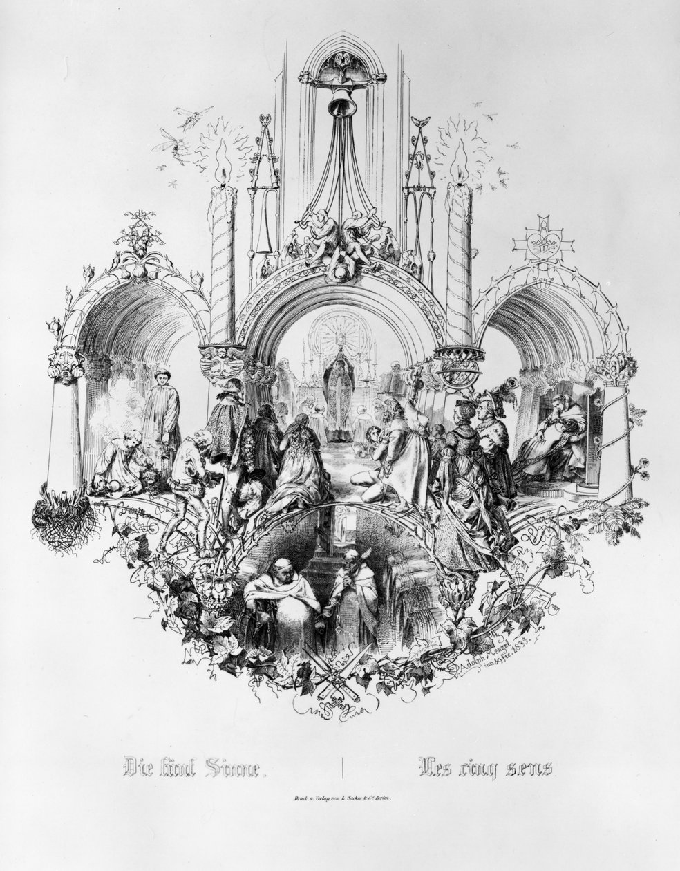 Os cinco sentidos de Adolph Menzel