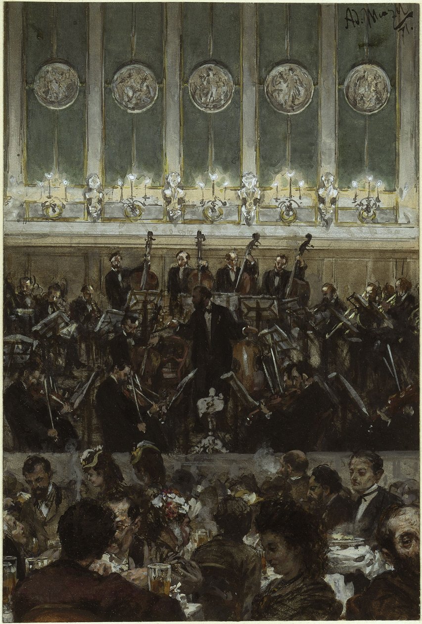 Concerto em Bilse de Adolph Menzel