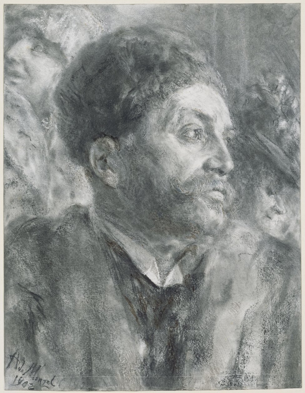 Depois da matinée de Adolph Menzel