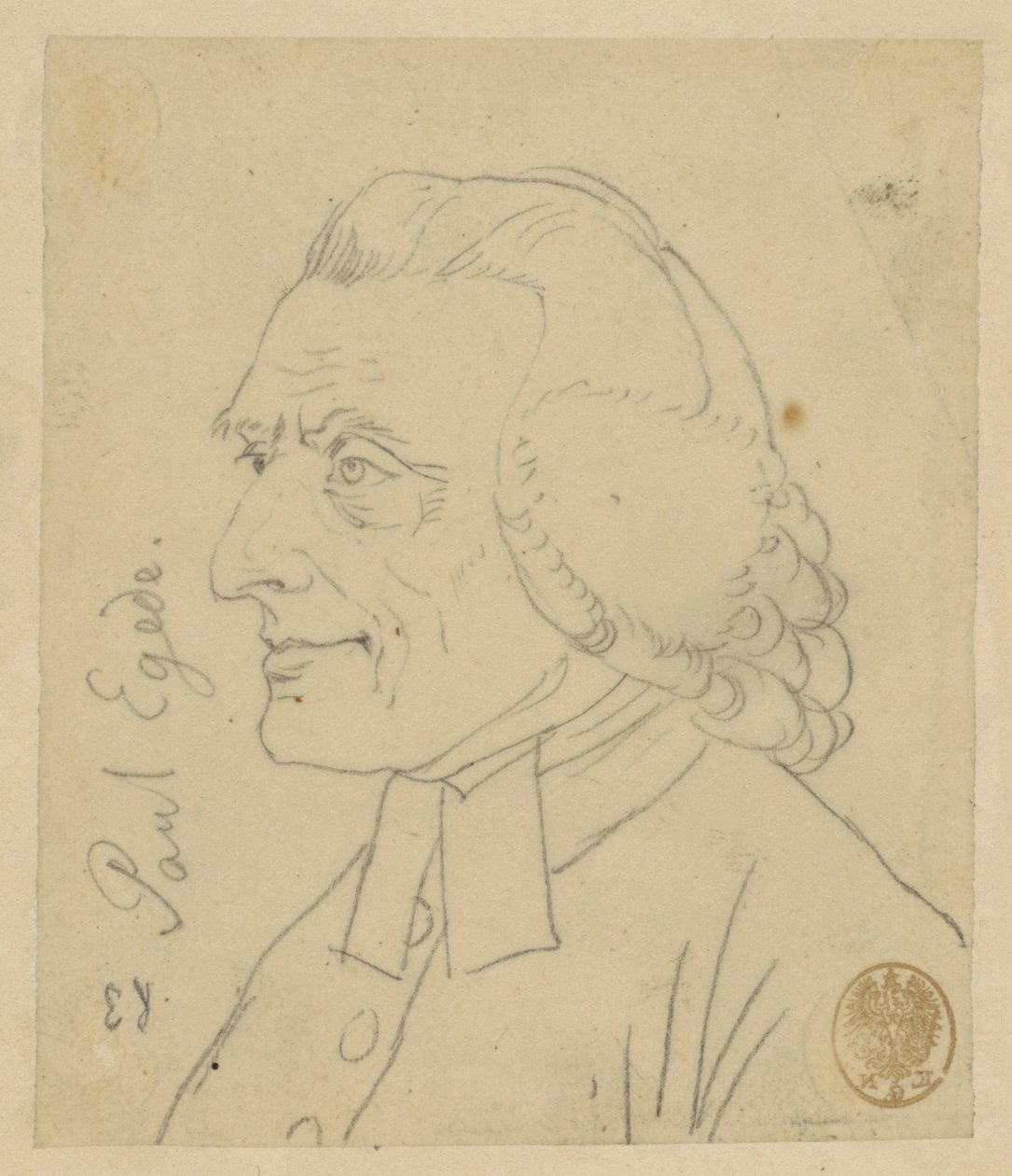 Paul Egede. Pastor de Adolph Menzel