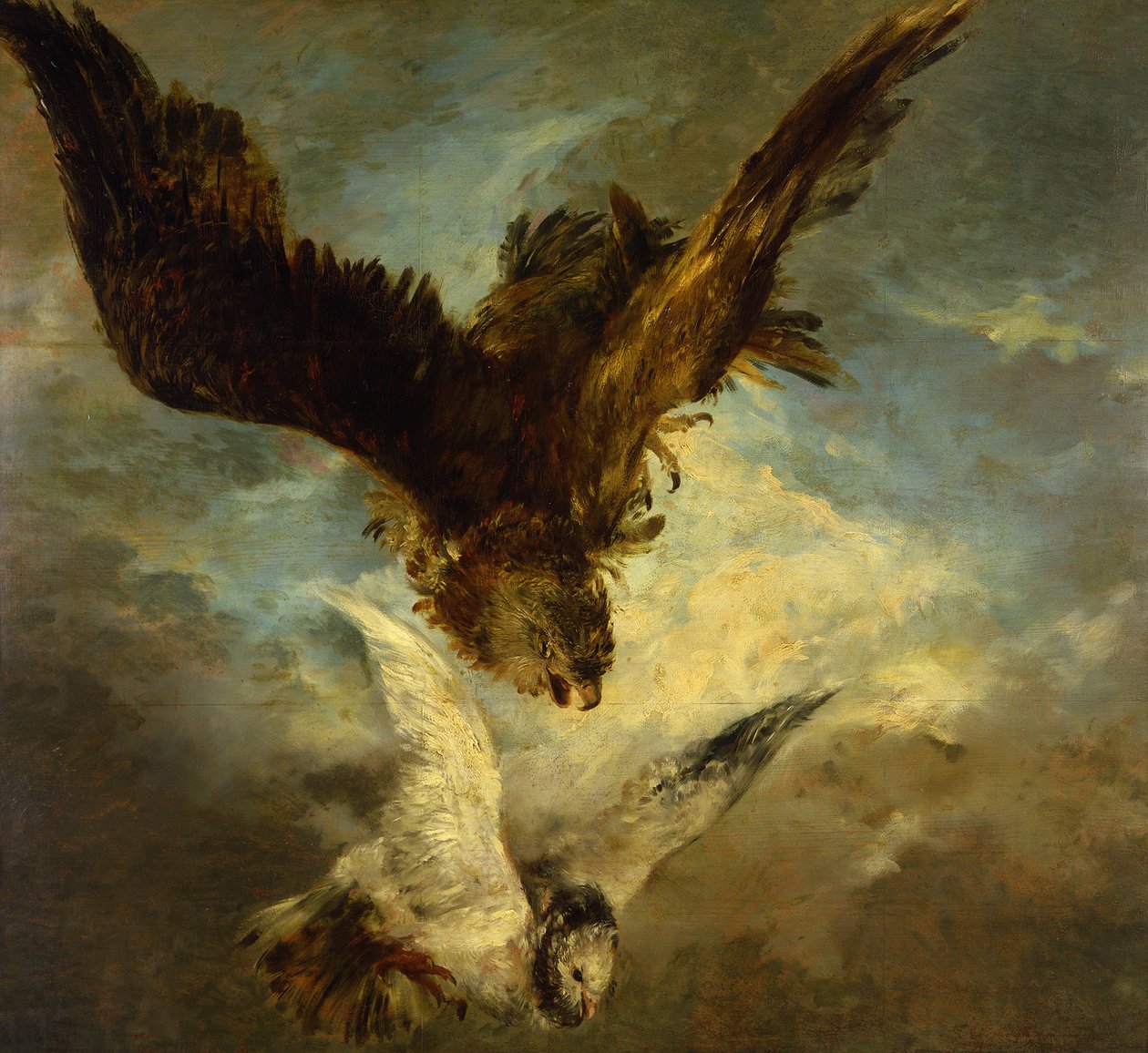 Vitral para uma associação de tiro de Adolph Menzel