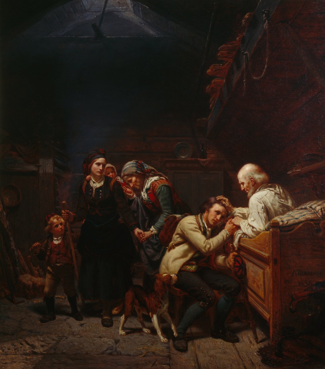 Emigrantes de Adolph Tidemand