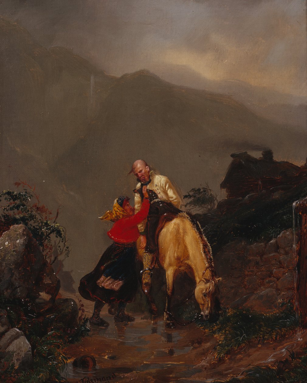 Da igreja de Adolph Tidemand