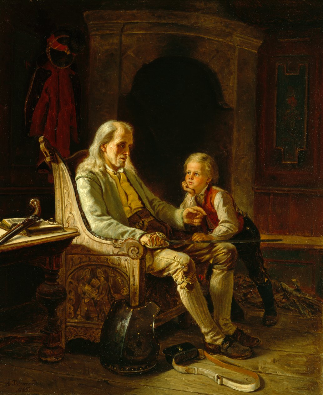 Lembranças dos avós de Adolph Tidemand