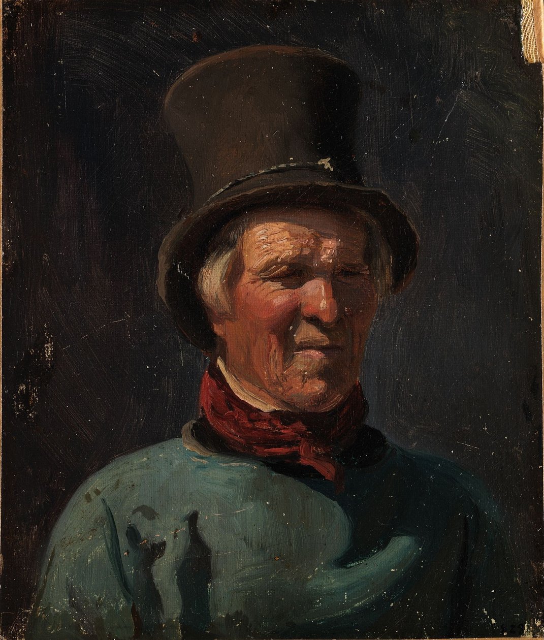 Homem com chapéu de Adolph Tidemand