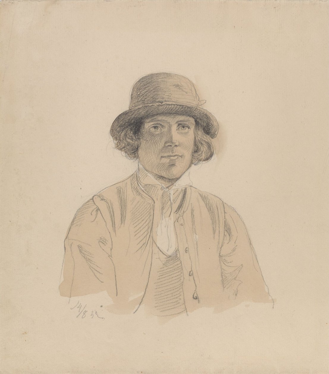 Homem com chapéu de Adolph Tidemand
