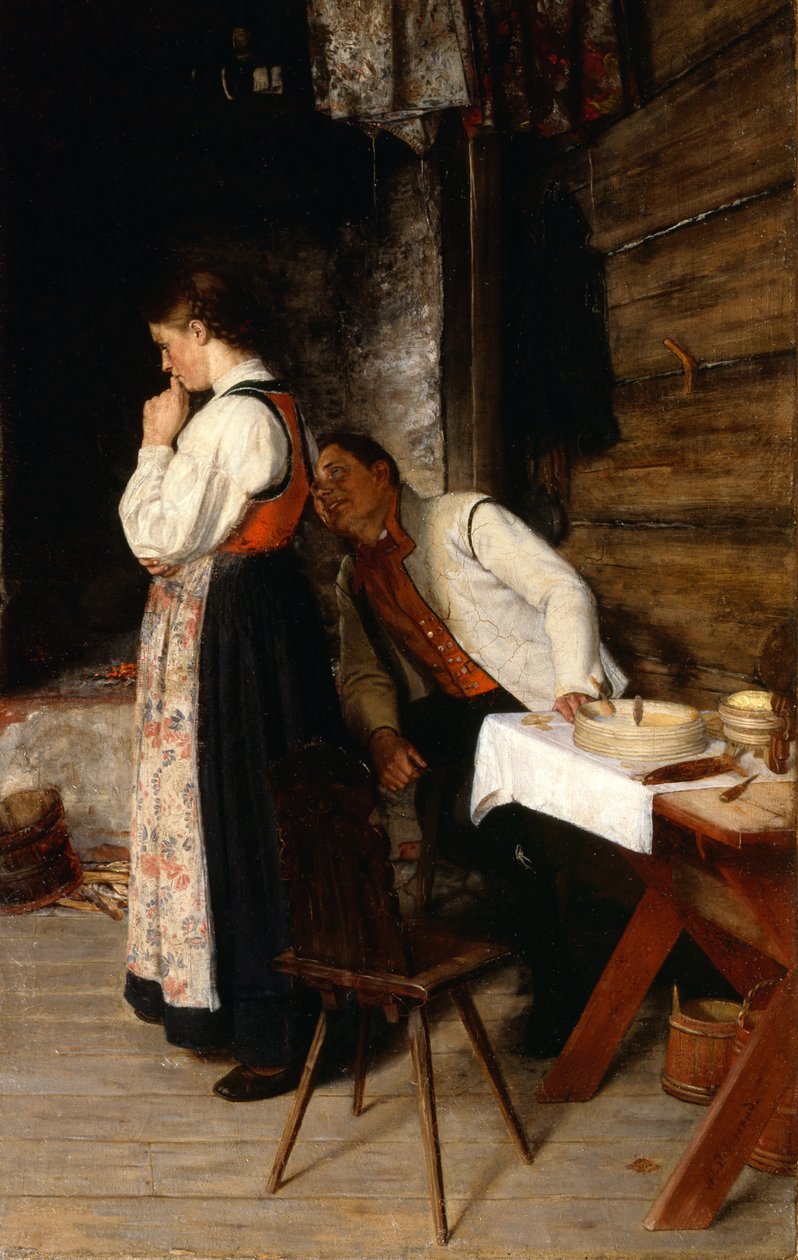 Ofendida de Adolph Tidemand