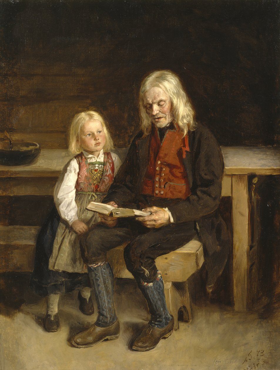 Orações de sábado à noite de Adolph Tidemand
