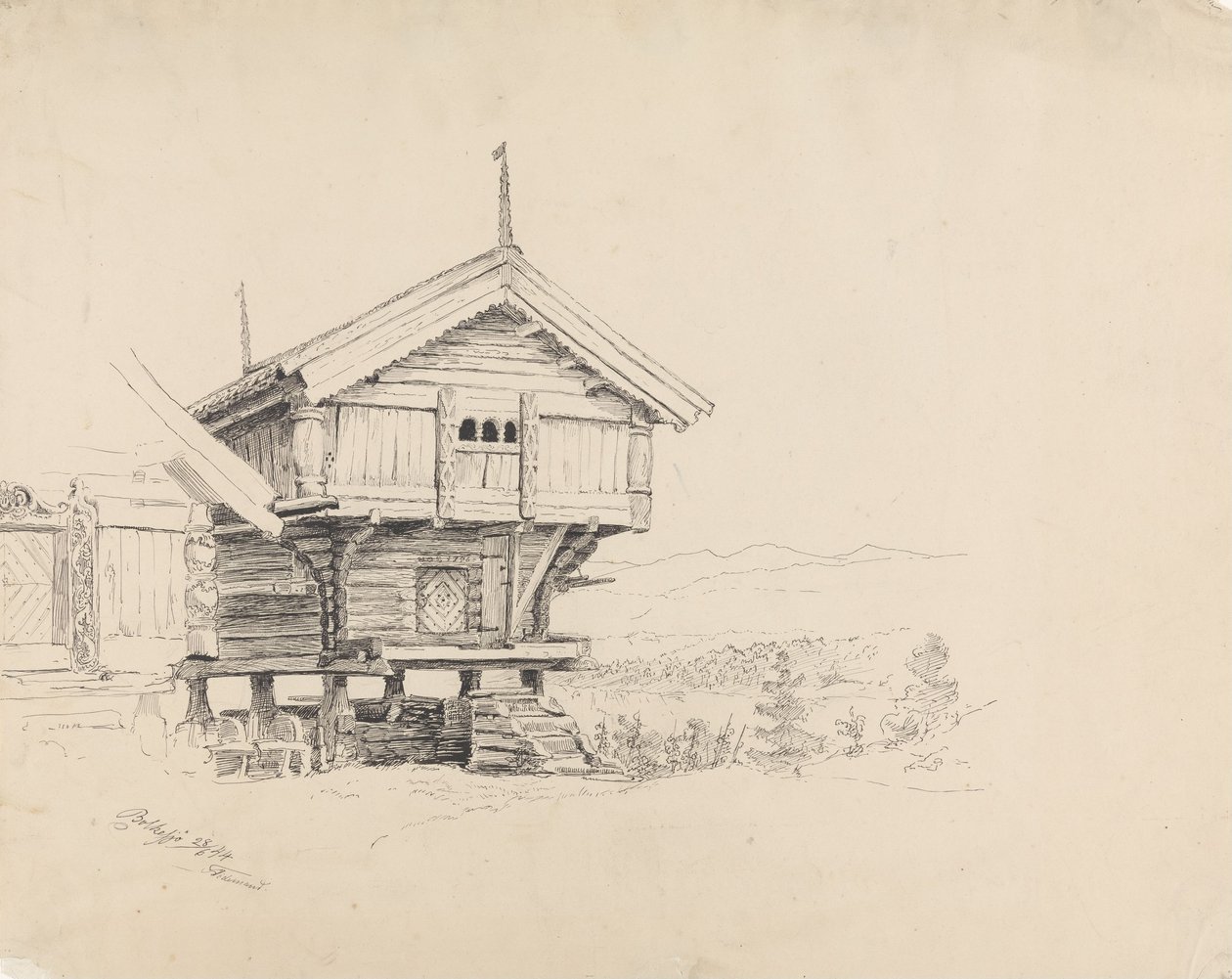 Stabbur, Bolkesjø de Adolph Tidemand