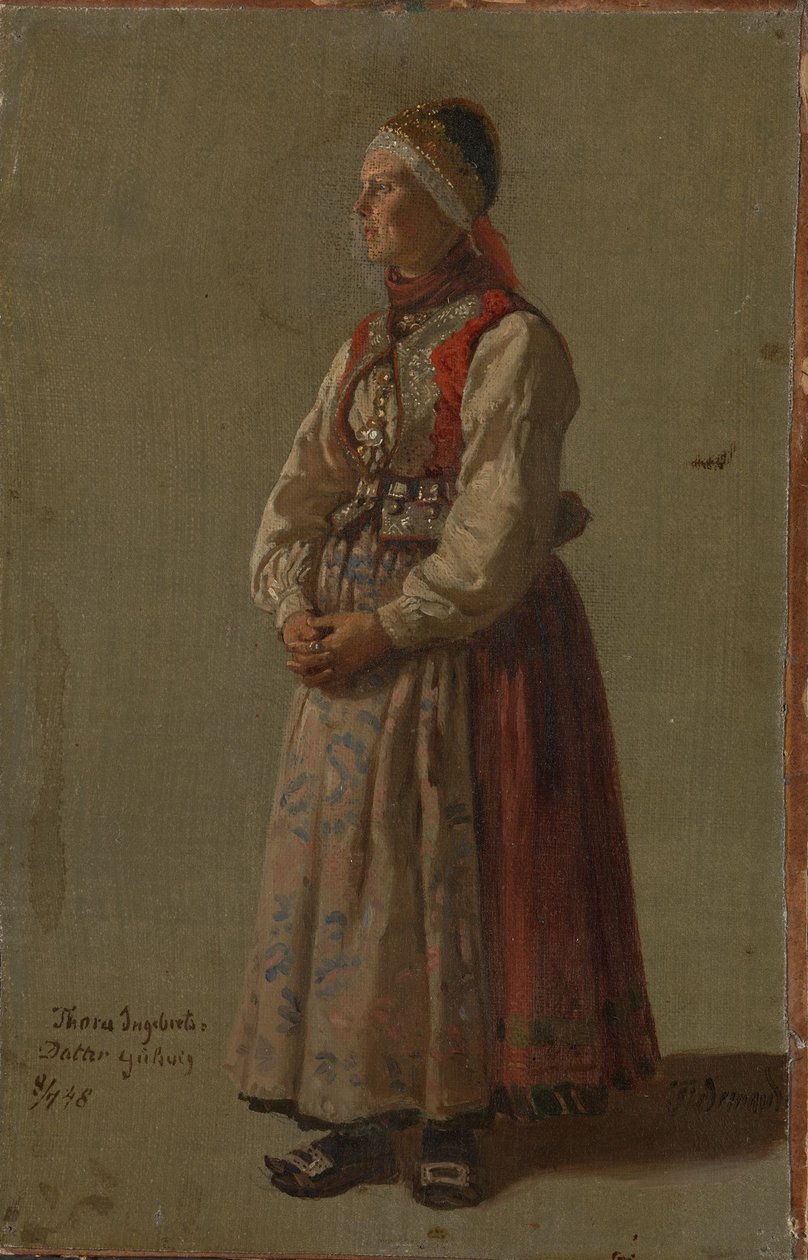 Thora Ingebretsdatter Gulsvig de Adolph Tidemand