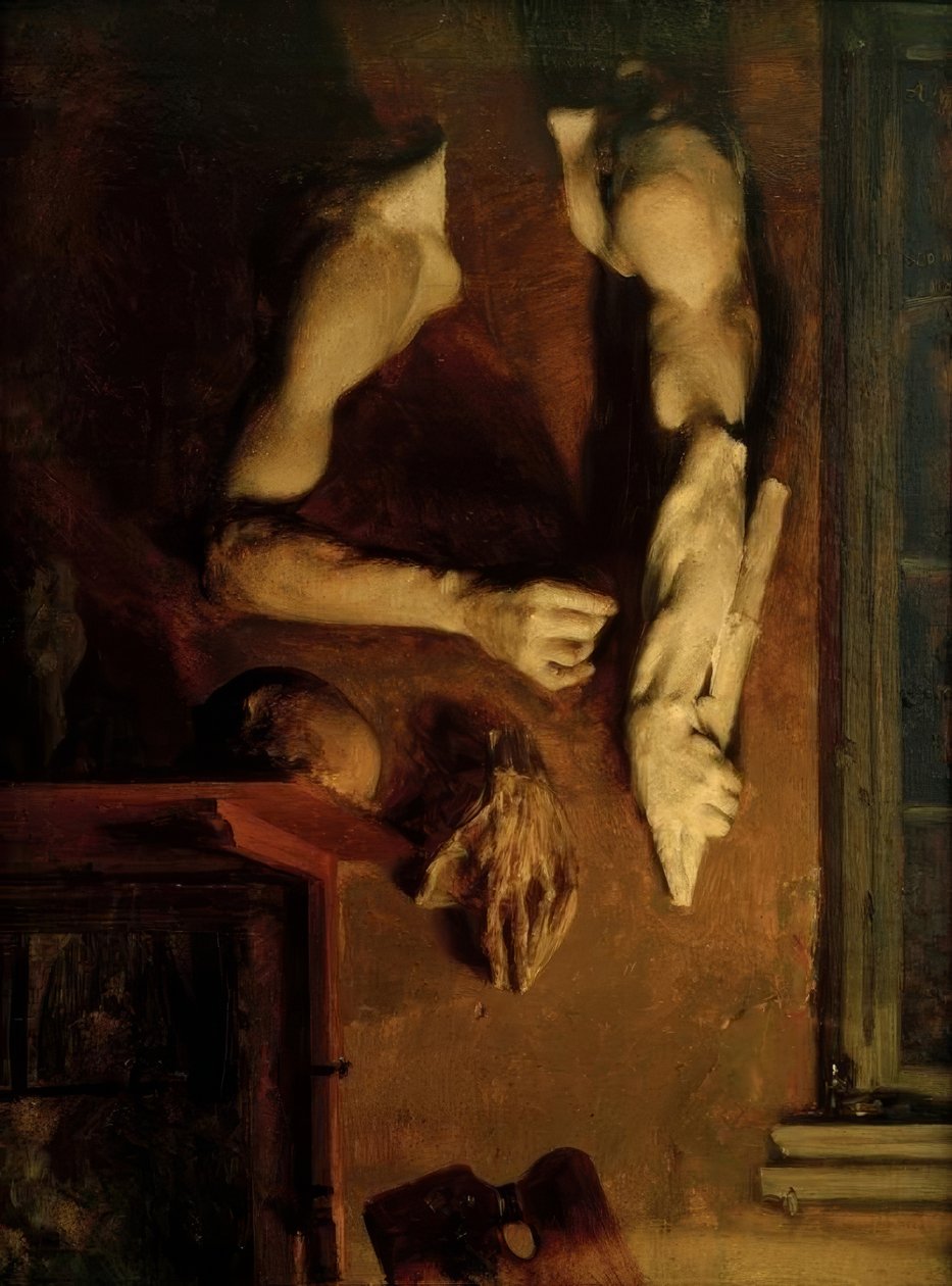 Atelierwand de Adolph Menzel
