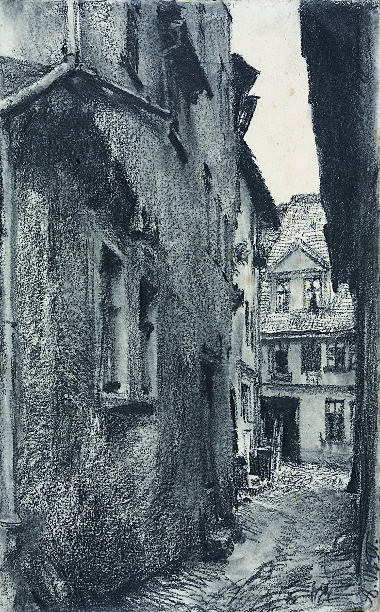 Old Road de Adolph Menzel