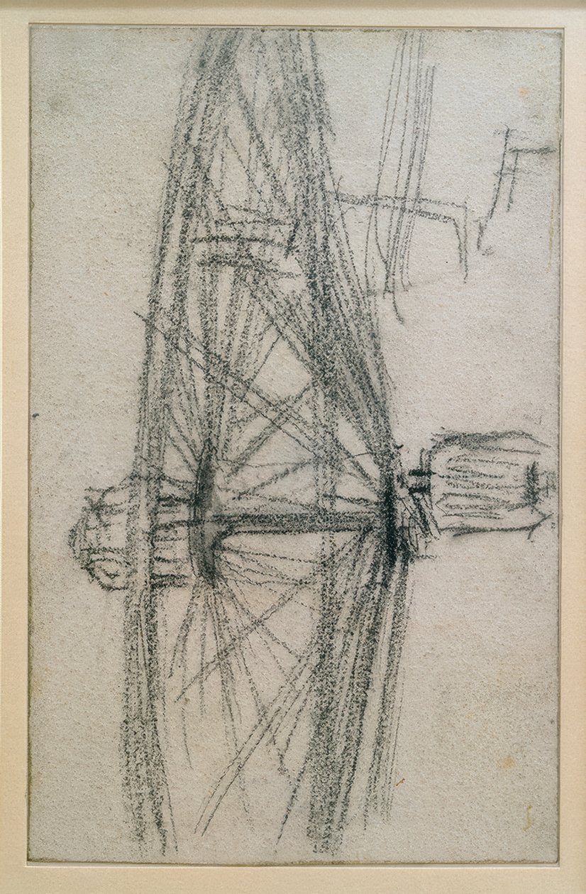 Roda em movimento de Adolph Menzel