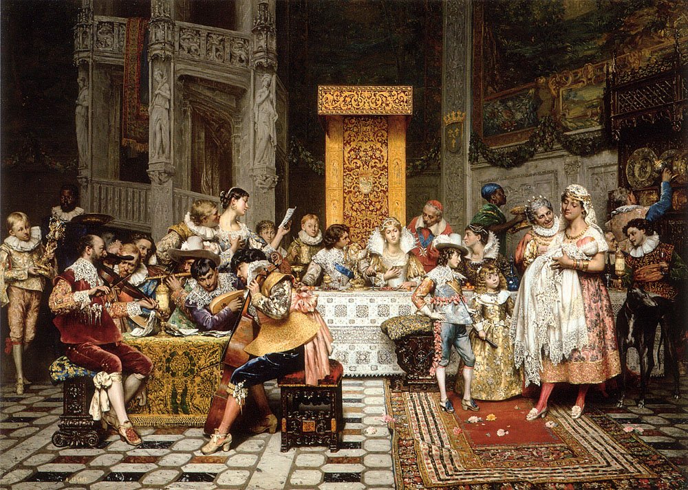 Batismo do Conde de Adolphe Alexandre Lesrel