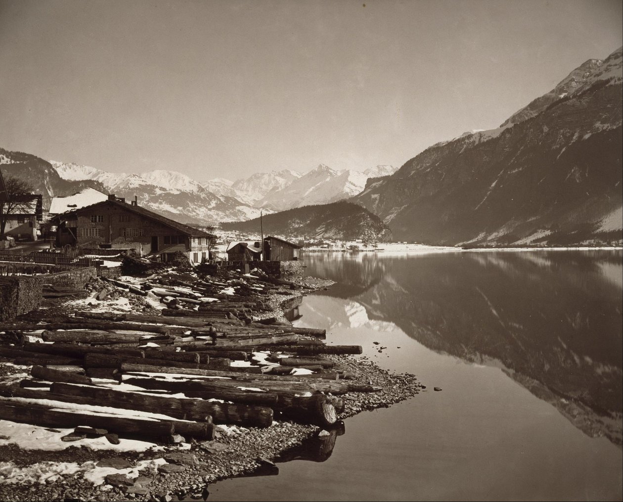 Lago Brienz de Adolphe Braun