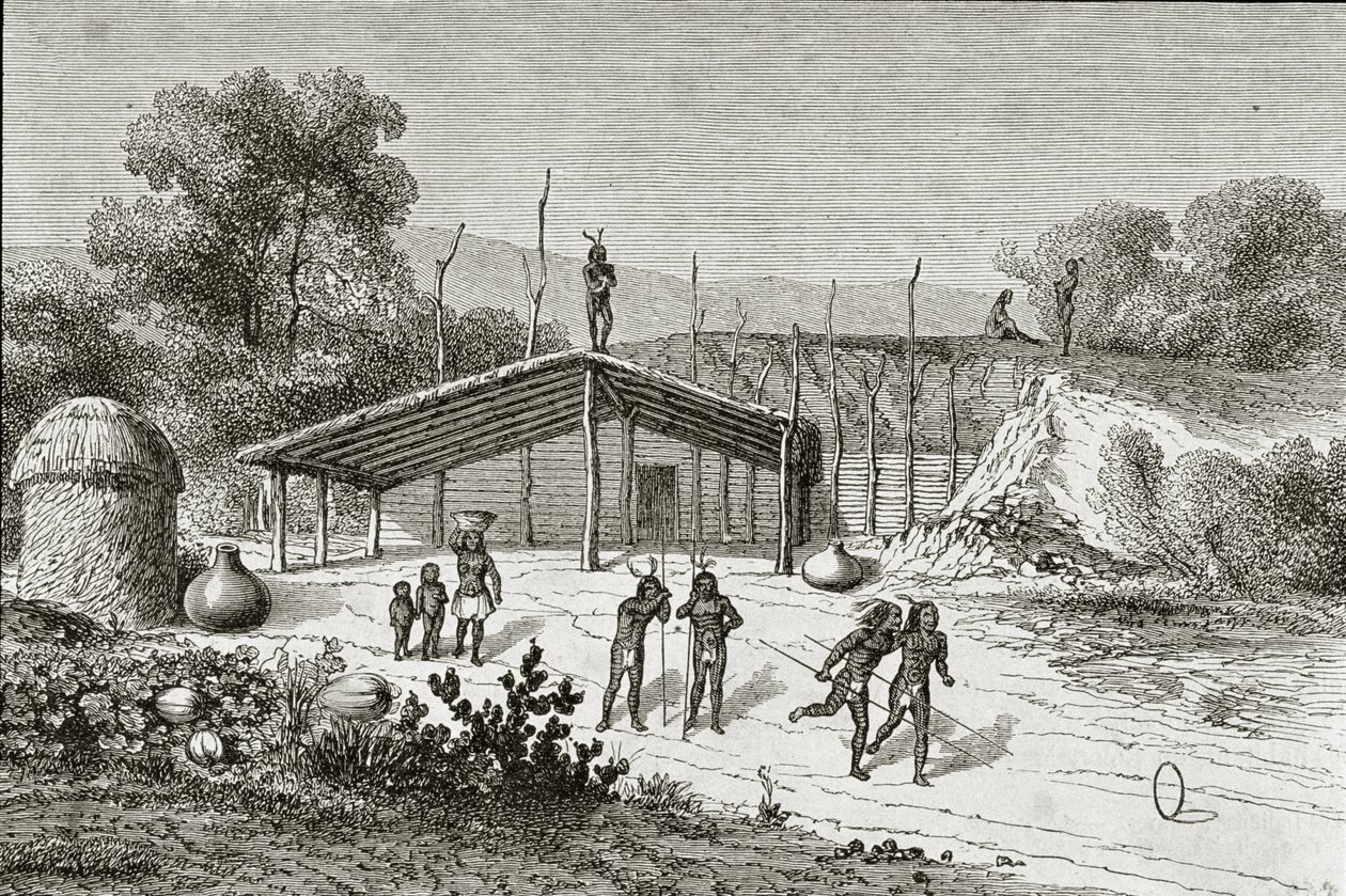 Mohave Indian Game de Adolphe Gusman