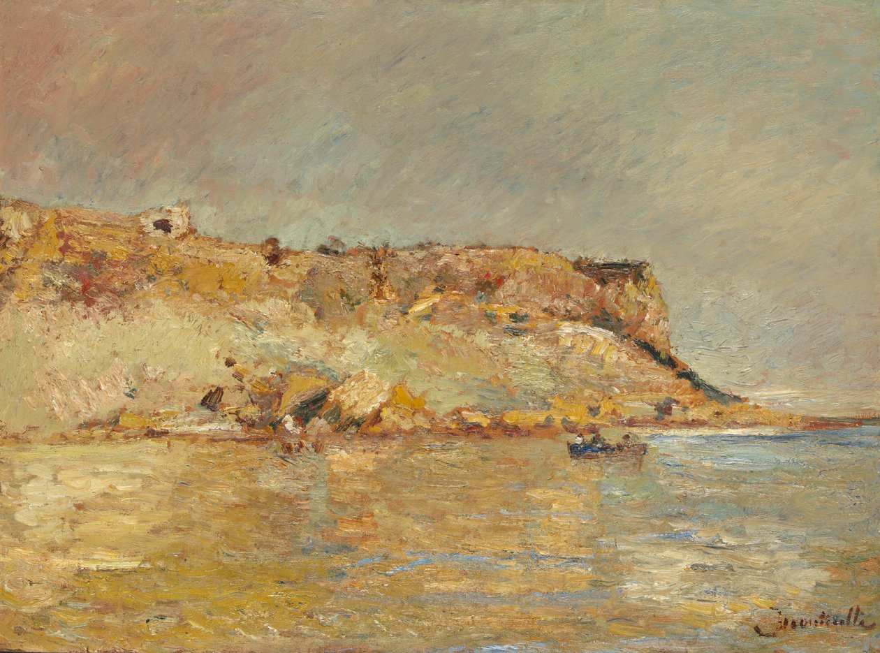 Montanhas costeiras de Adolphe Joseph Thomas Monticelli