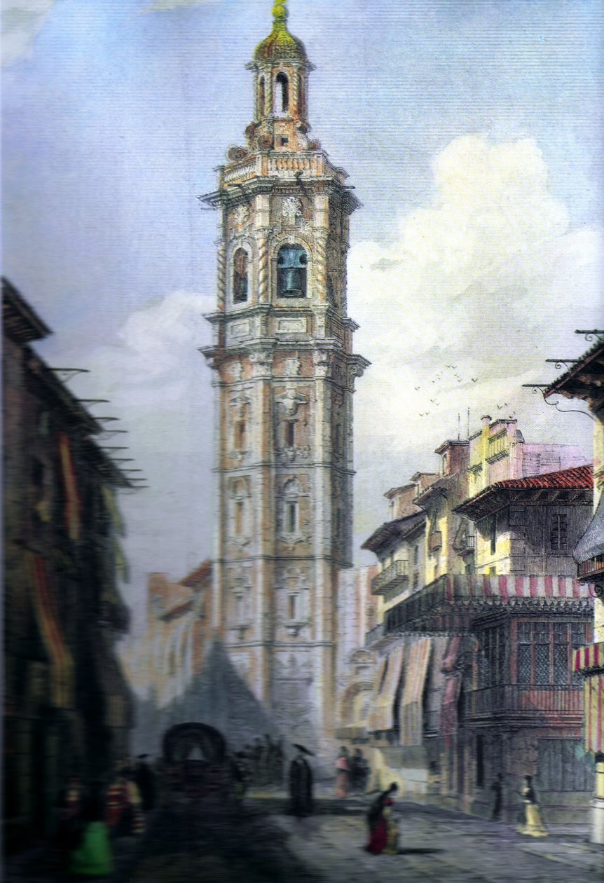 A torre de santa catalina de Adolphe Rouargue