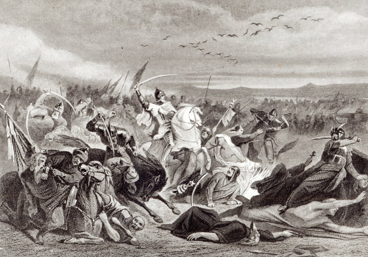 A batalha de Kalka de Adolphe Yvon