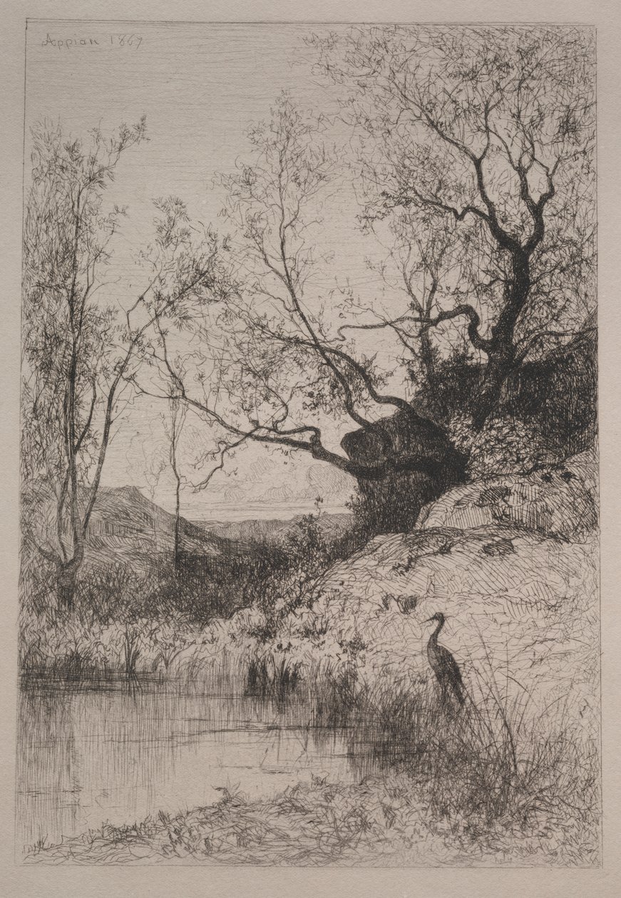 Uma lagoa de Adolphe Appian