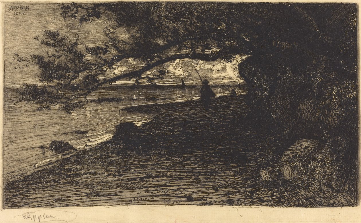 Em Villefranche-sur-Mer de Adolphe Appian