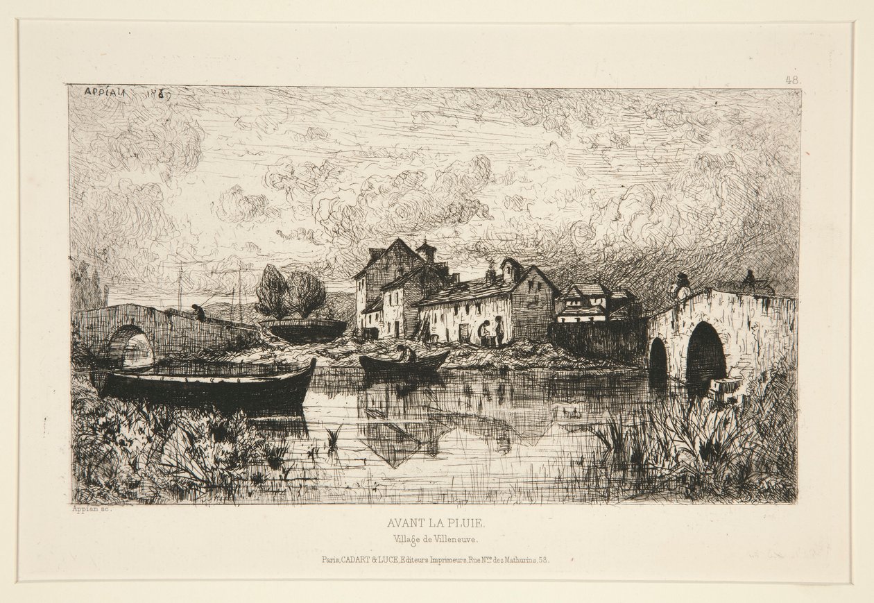 Antes da chuva de Adolphe Appian