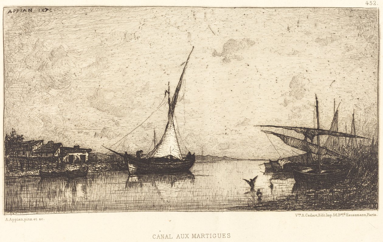 Canal Martigues de Adolphe Appian
