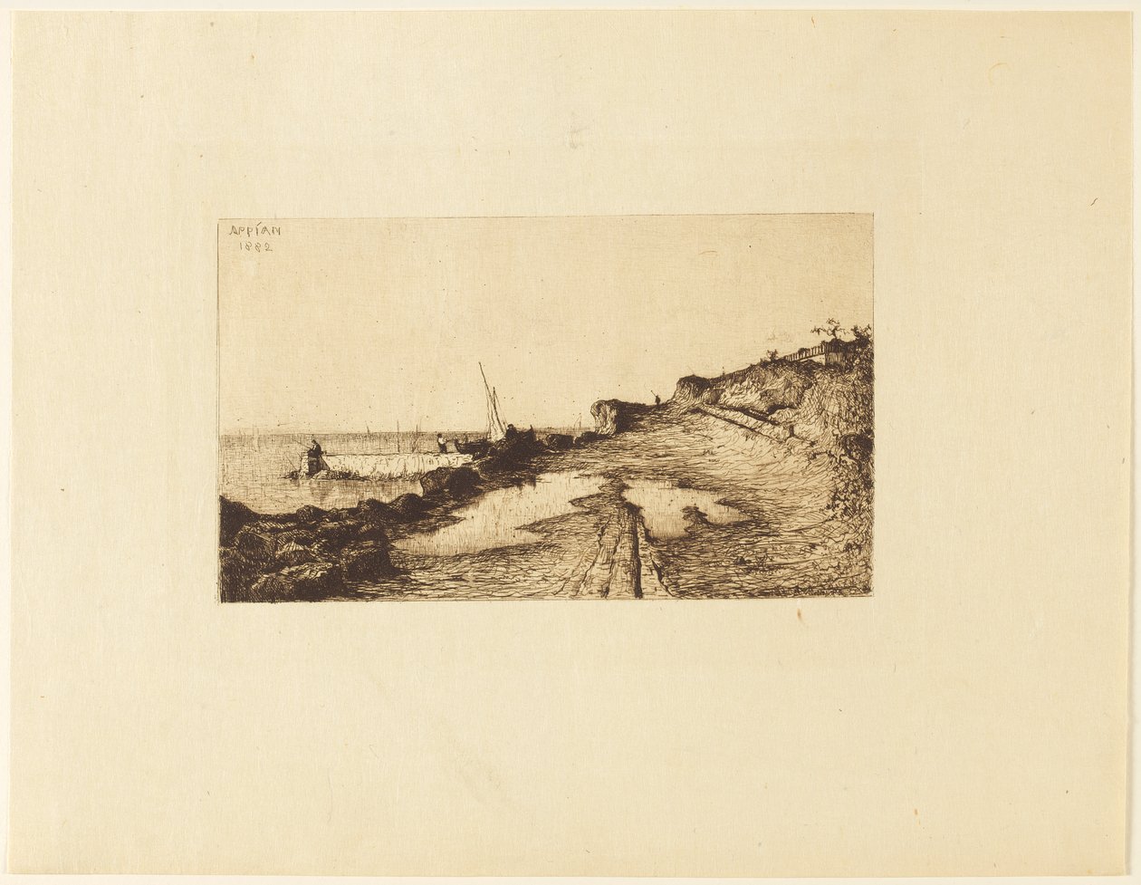Arredores de Carqueronne de Adolphe Appian
