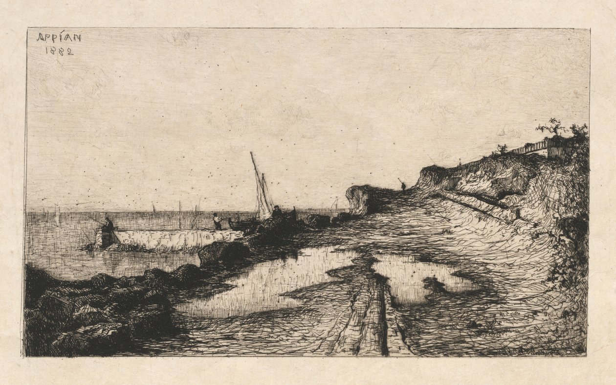 Arredores de Carqueronne Arredores de Carqueronne, 1882. de Adolphe Appian