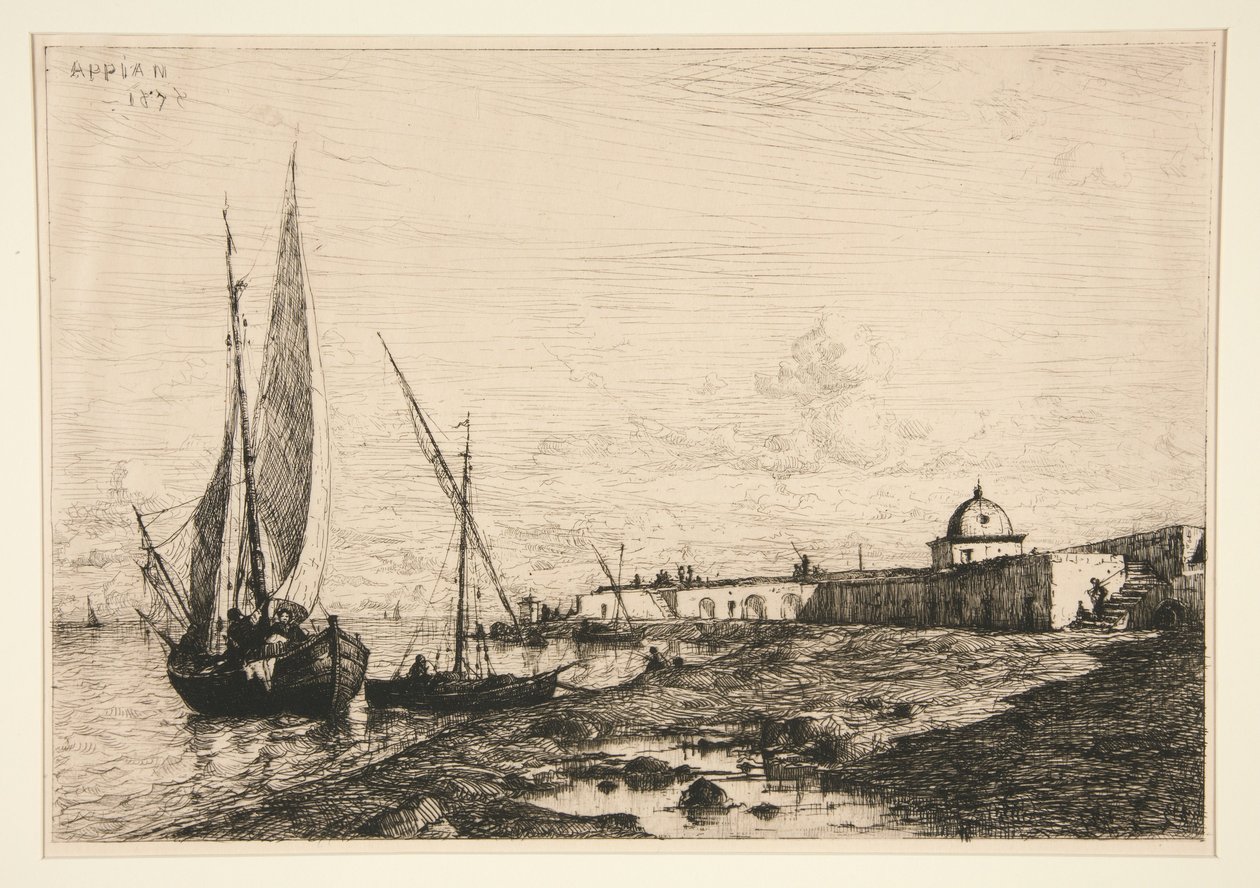 O Porto de San Remo de Adolphe Appian