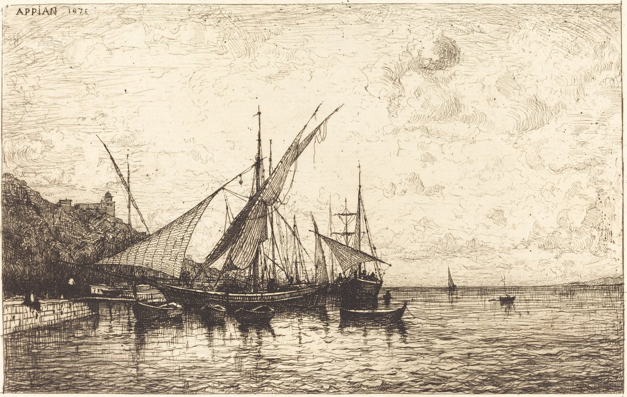 O Porto de Mônaco de Adolphe Appian