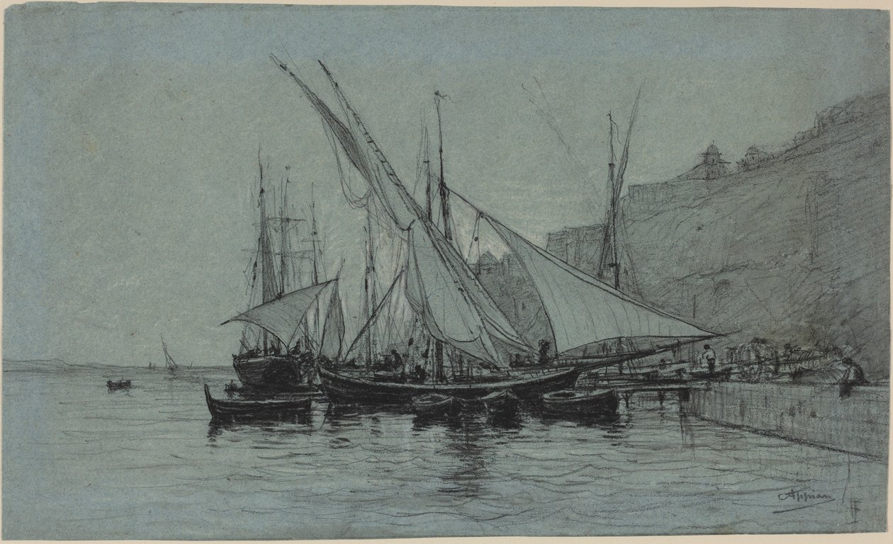 O porto do Mónaco de Adolphe Appian