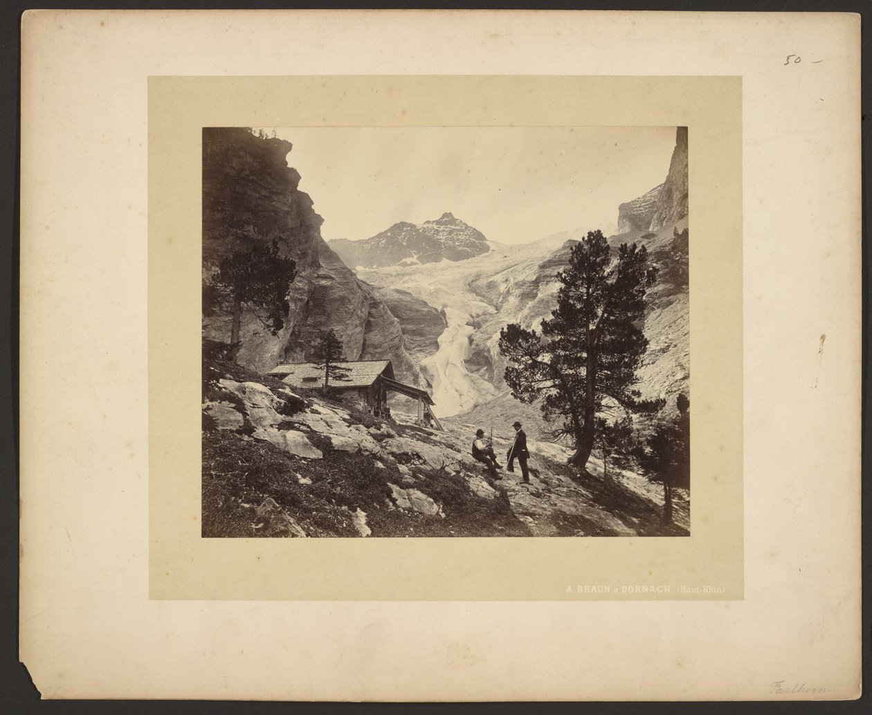 [Vista alpina do Faulhorn] de Adolphe Braun