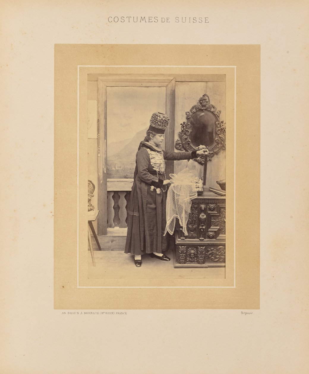 Cantão de Friburgo de Adolphe Braun