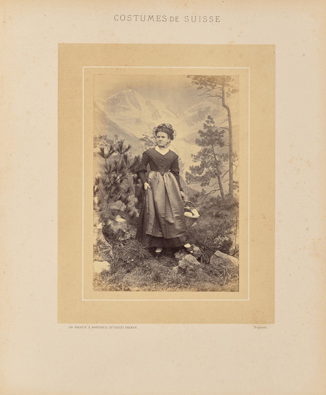 Cantão dos Grisões de Adolphe Braun