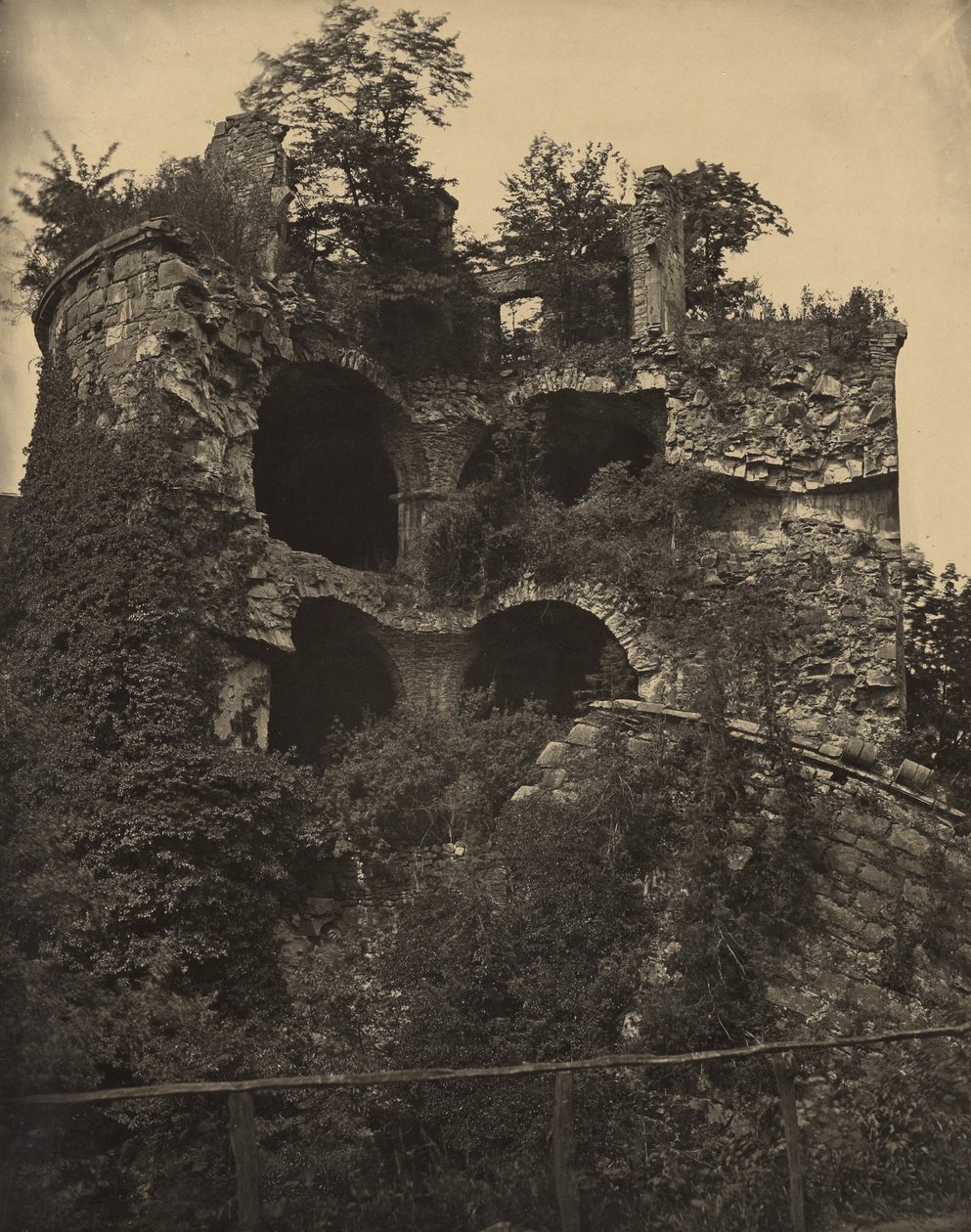 [Castelo de Heidelberg] de Adolphe Braun