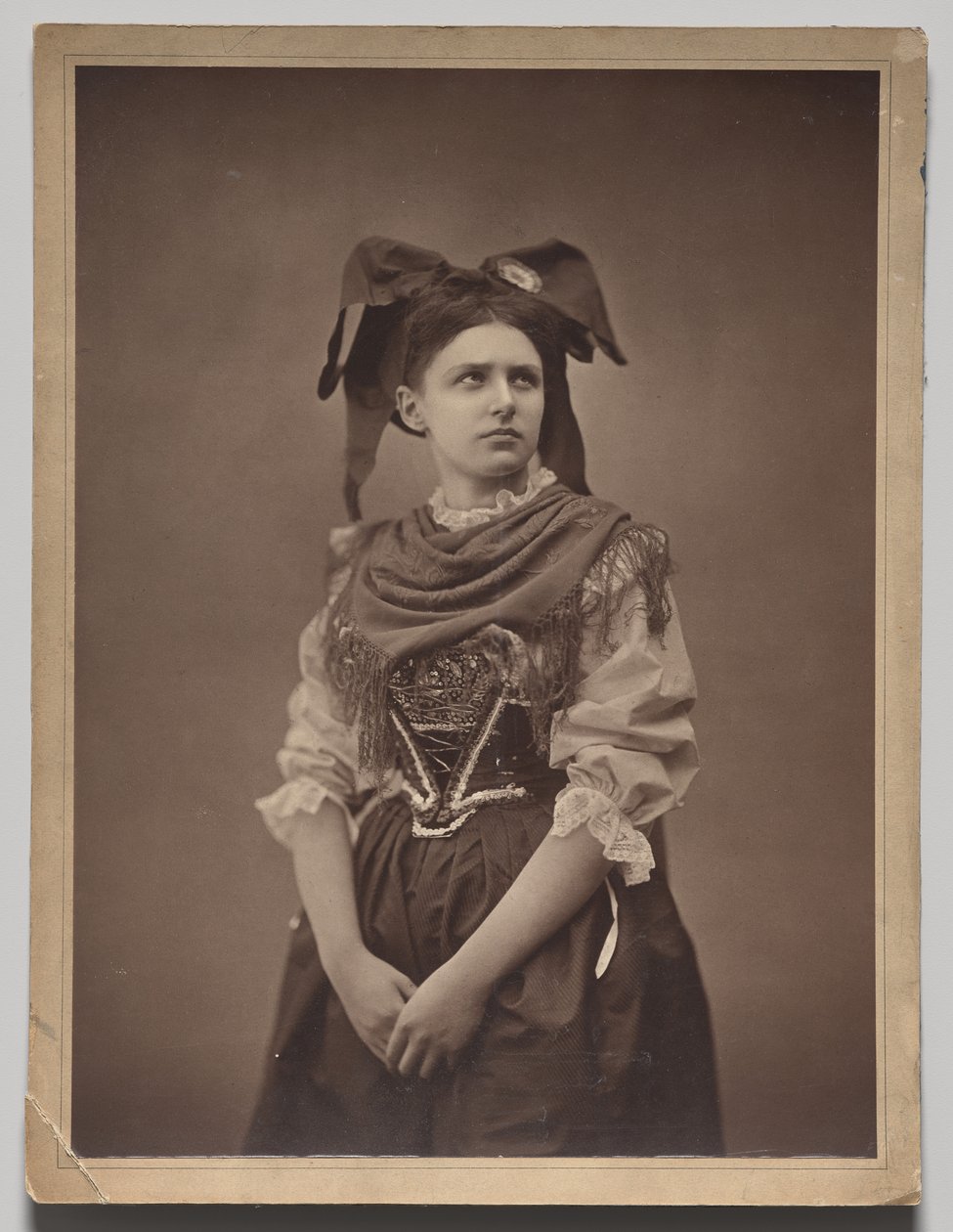 Jovem Alsacienne de Adolphe Braun