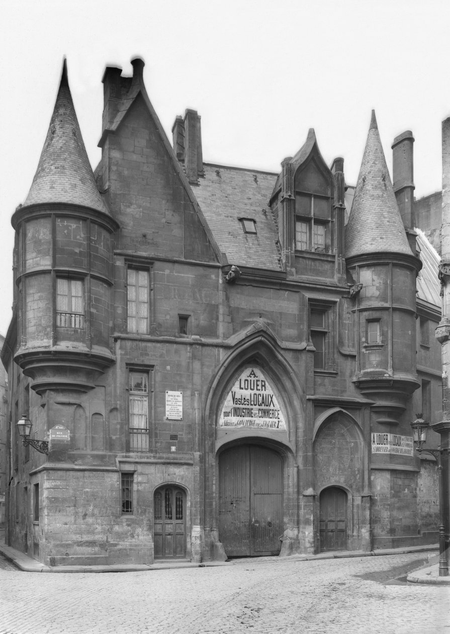 Hotel de Sens, final do século XIX e início do século XX (ver também 345987) de Adolphe Giraudon