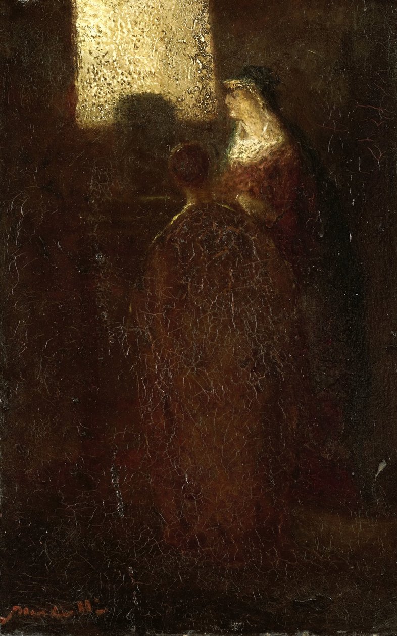 No altar de Adolphe Joseph Thomas Monticelli