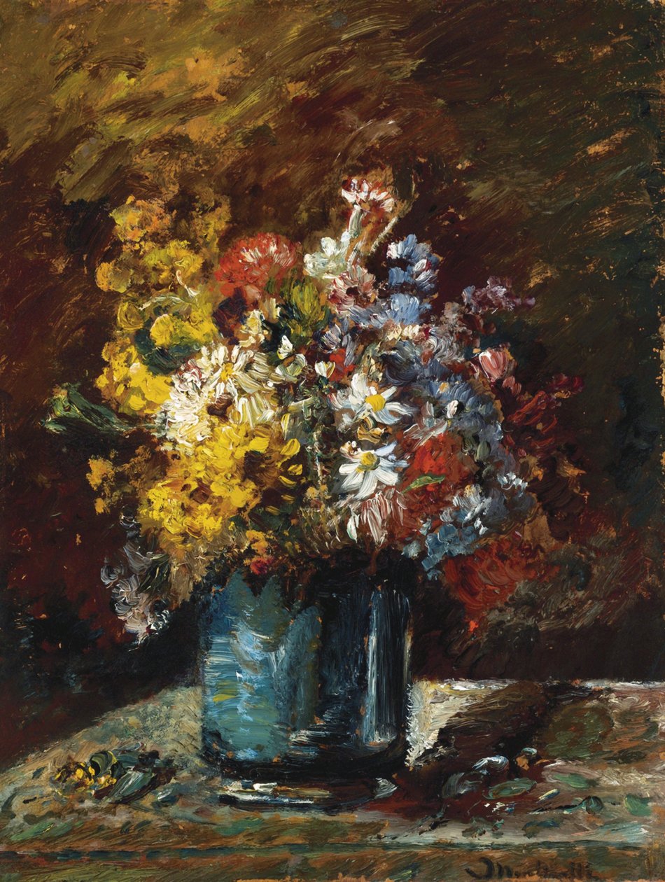 Flores diferentes de Adolphe Joseph Thomas Monticelli